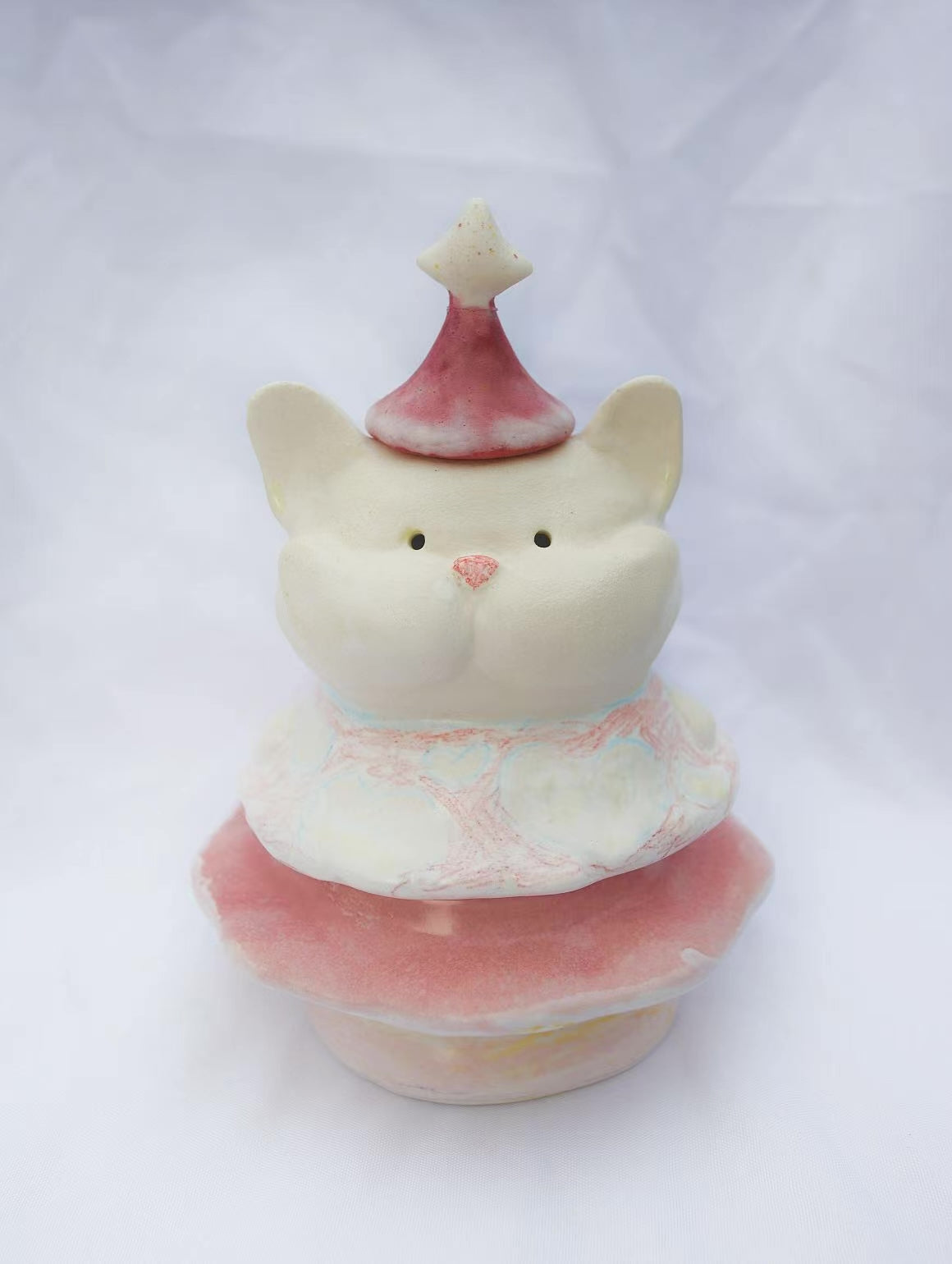 Handcrafted French Bulldog Ceramic Candle Vessel – Dual-Purpose Aromatherapy Decor & Scented Wax Holder (Pet-Safe Non-Toxic Glazes)
