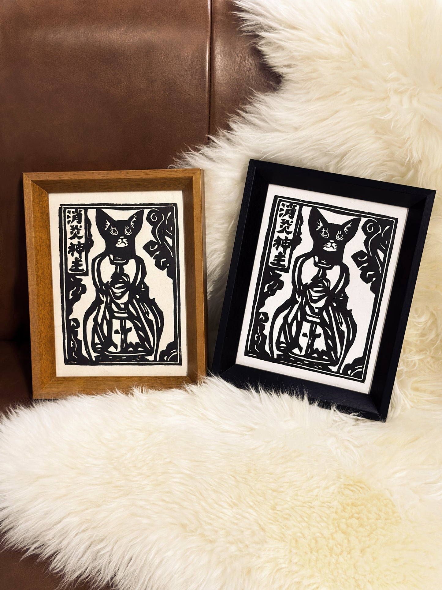 Jiama Print Folk Art – Certified Intangible Heritage Hand-Printed Collectible (Custom Family Blessings)