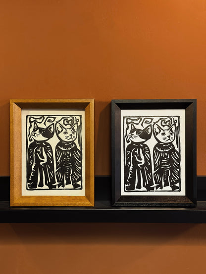 Jiama Print Folk Art – Certified Intangible Heritage Hand-Printed Collectible (Custom Family Blessings)